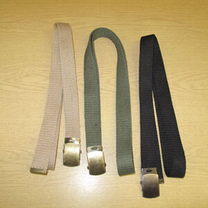 New Belts 1 1/4 Inch Wide In Green - Black - Sand - Sizes upto 50" waist