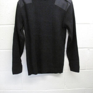 Brand New Acrylic Crew Neck Jumpers in Black