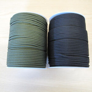 New Rolls 100 metre Para - Cord in Olive or Black