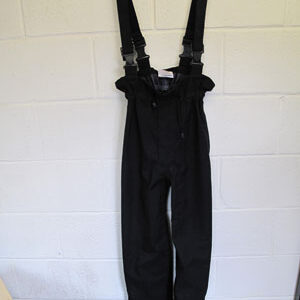 Brand New Military Spec Black Goretex Overtrousers with detacheable braces - fantastic quality bargain price