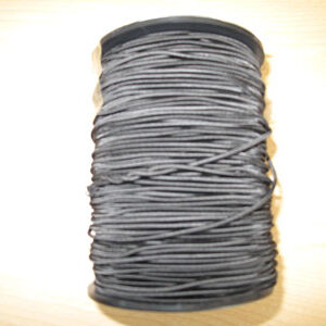 200m 0f 2.5mm Shock cord - black