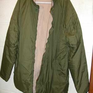 Genuine Issue Microfibre-reversible bivi-jacket Olive/Sand windproof and moisture resistant