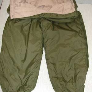 New Genuine Issue Microfibre - Reversible Bivi Trousers Olive/Sand