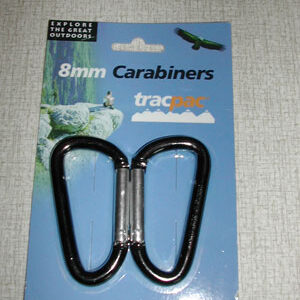 8mm Carabiners sold in pairs