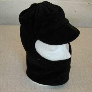 New Black Open Face Balaclava