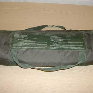 New British Army Camp Bed Mosquito Nets (Complete with Poles In Bag)