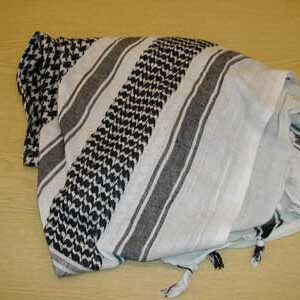 New Black/White Shemags