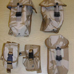 Brand New British Army Desert Osprey Pouches – Various Sizes Prices From