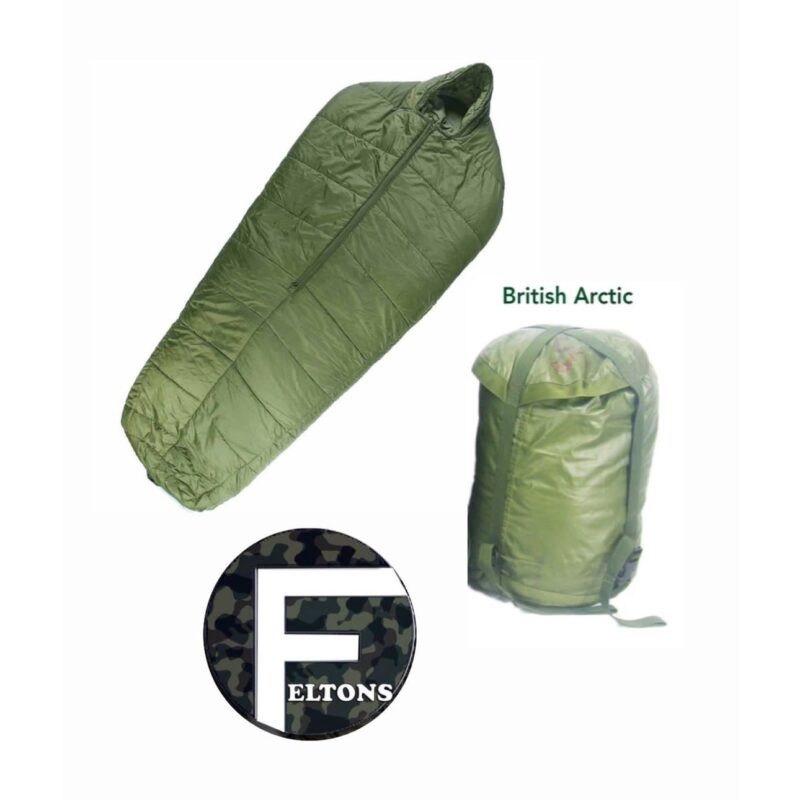 Supergrade British Army 4 Season Cold Weather Sleeping Bag with Compression Sack