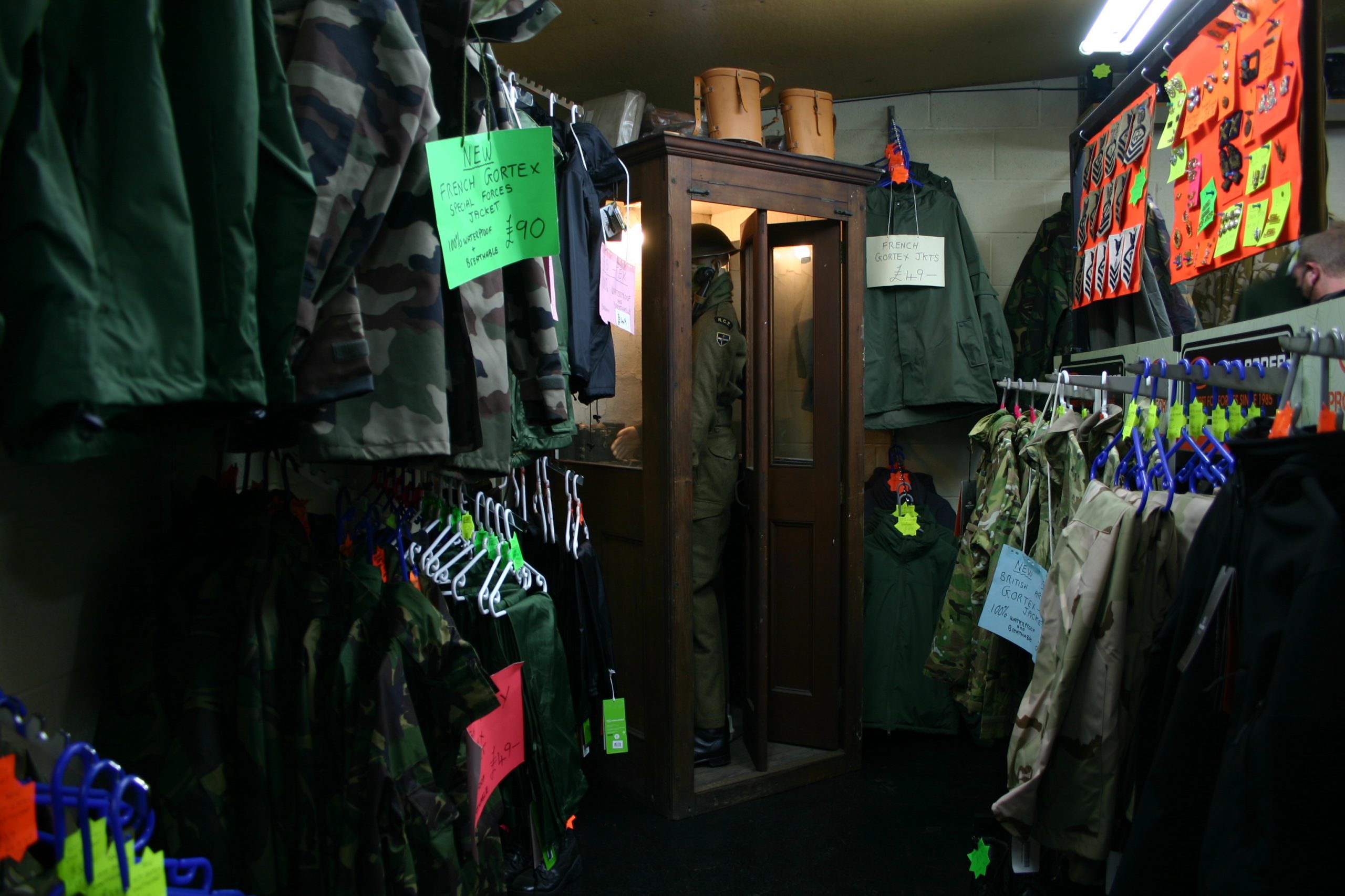 Feltons Army Surplus Telephone Box