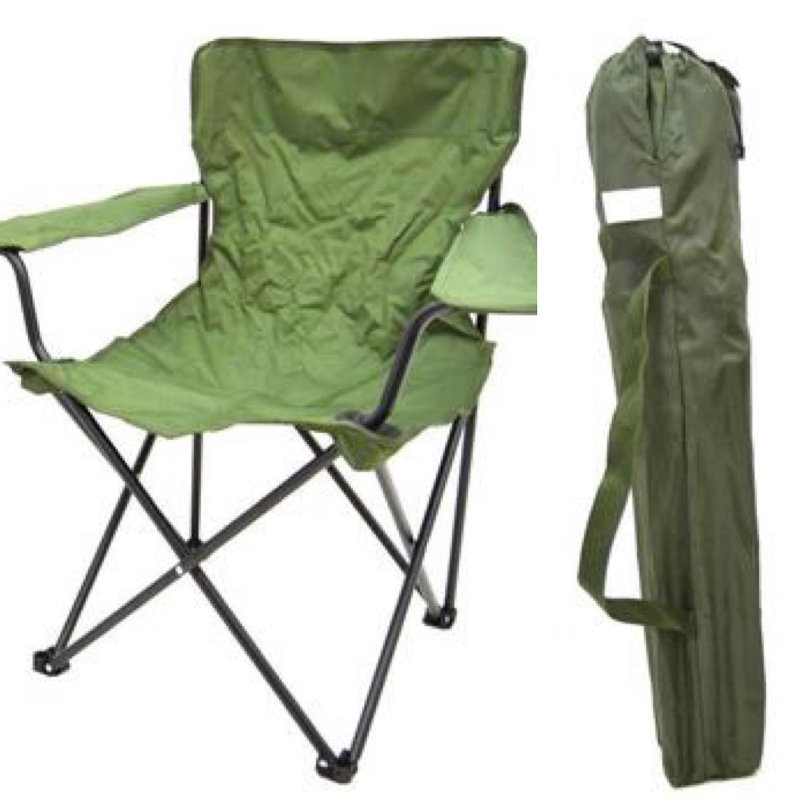 Military British Army New Current Issue Folding Canvas Chair MOD 