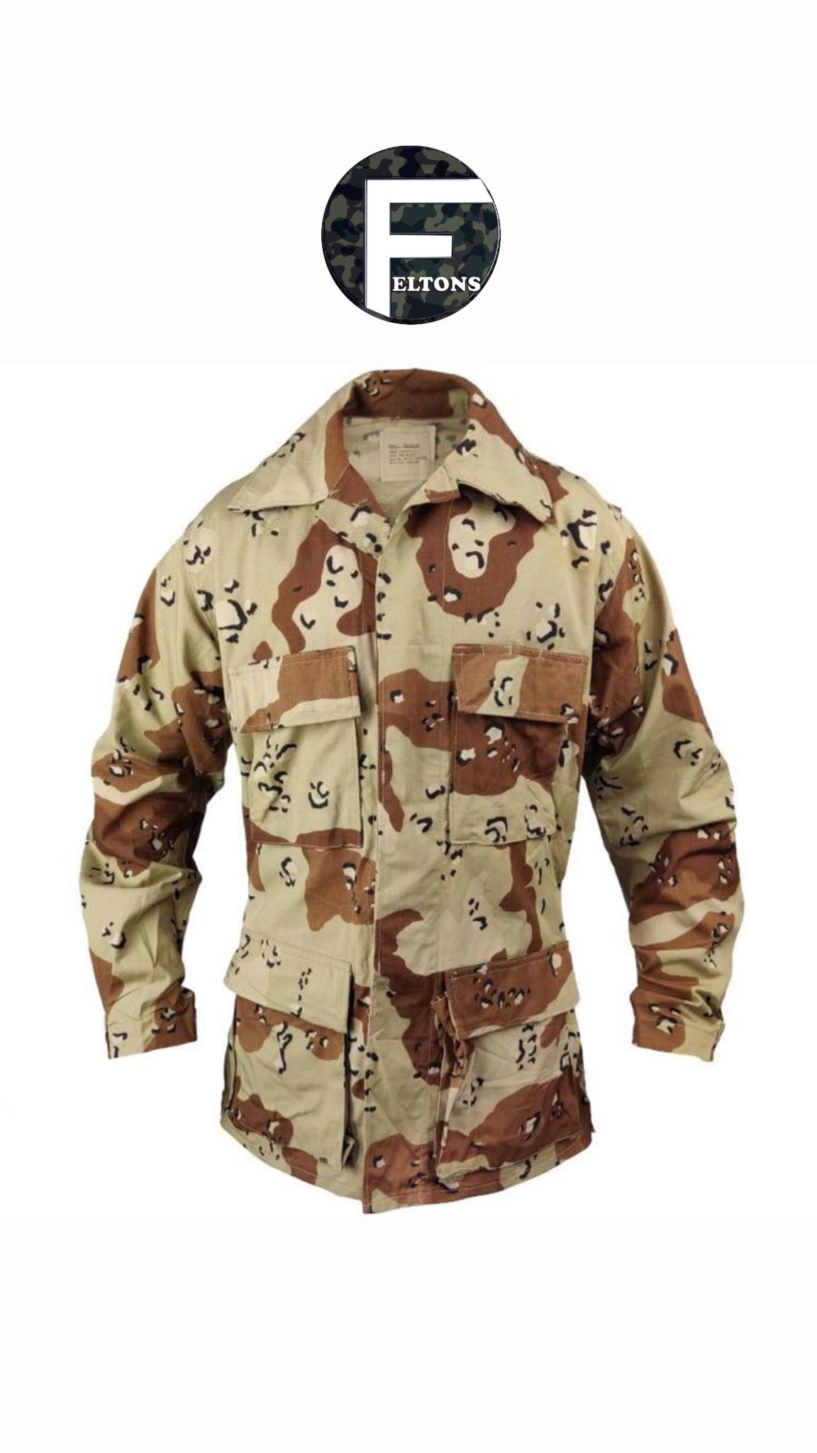genuine US Army issue Desert BDU shirt