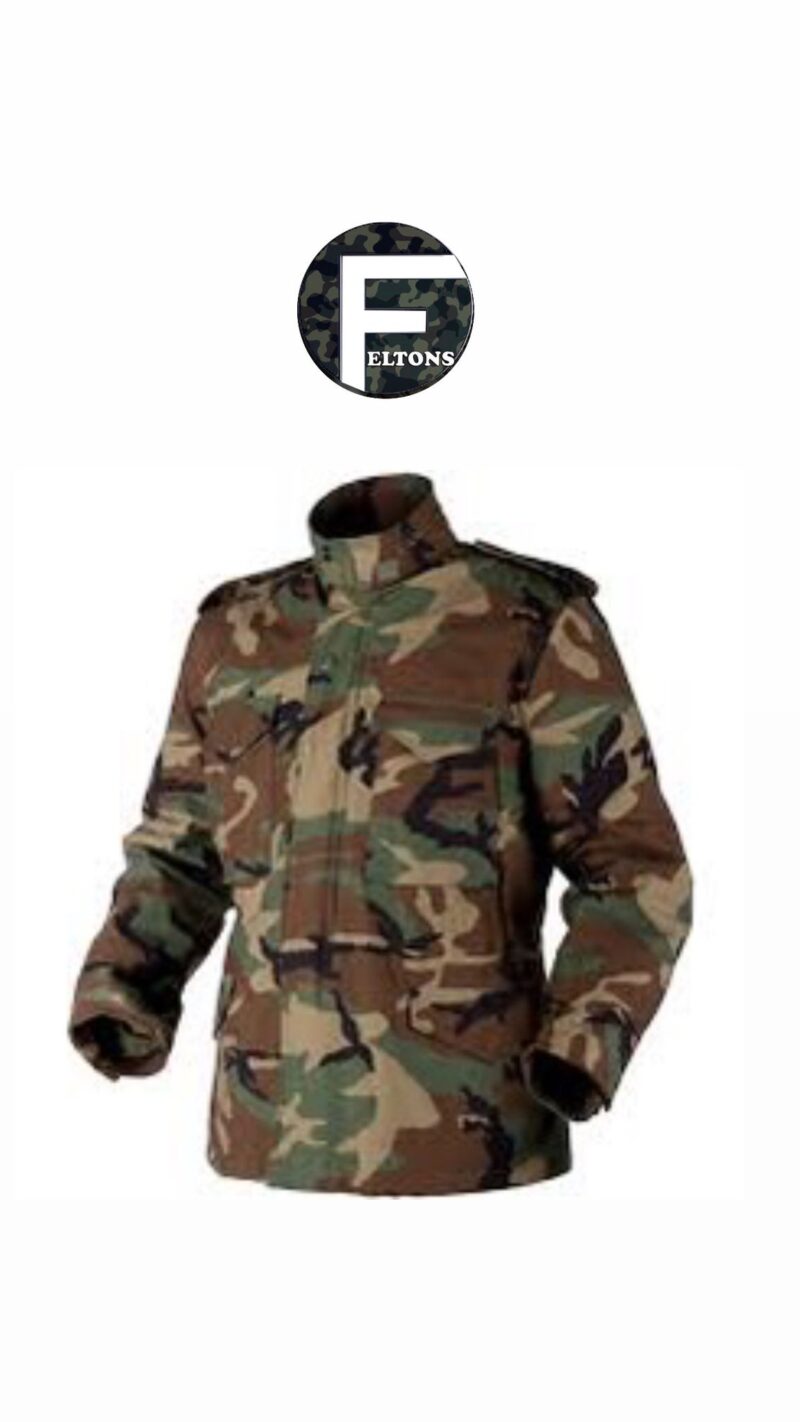 Genuine American woodland camouflage M65 jackets