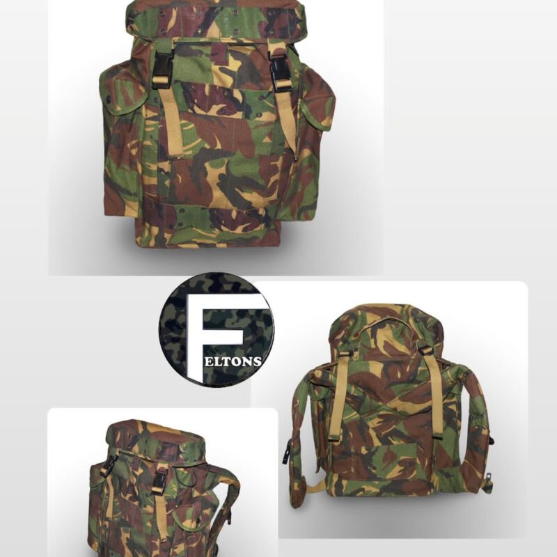 Dutch army surplus 35l DPM camouflage rucksack backpack bergen camo