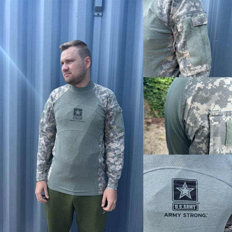 Genuine US Army MASSIF ACS Combat Tactical UBAC Shirts in ACU Digital pattern
