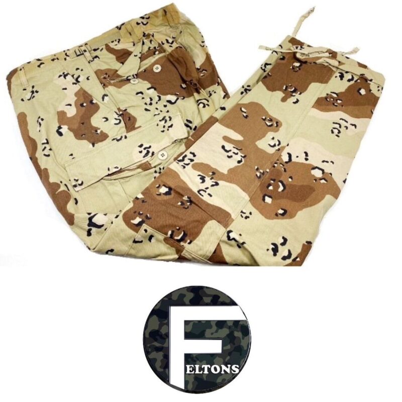 US Army Gulf War Desert 6 Colour Pattern Choc Chip Trousers