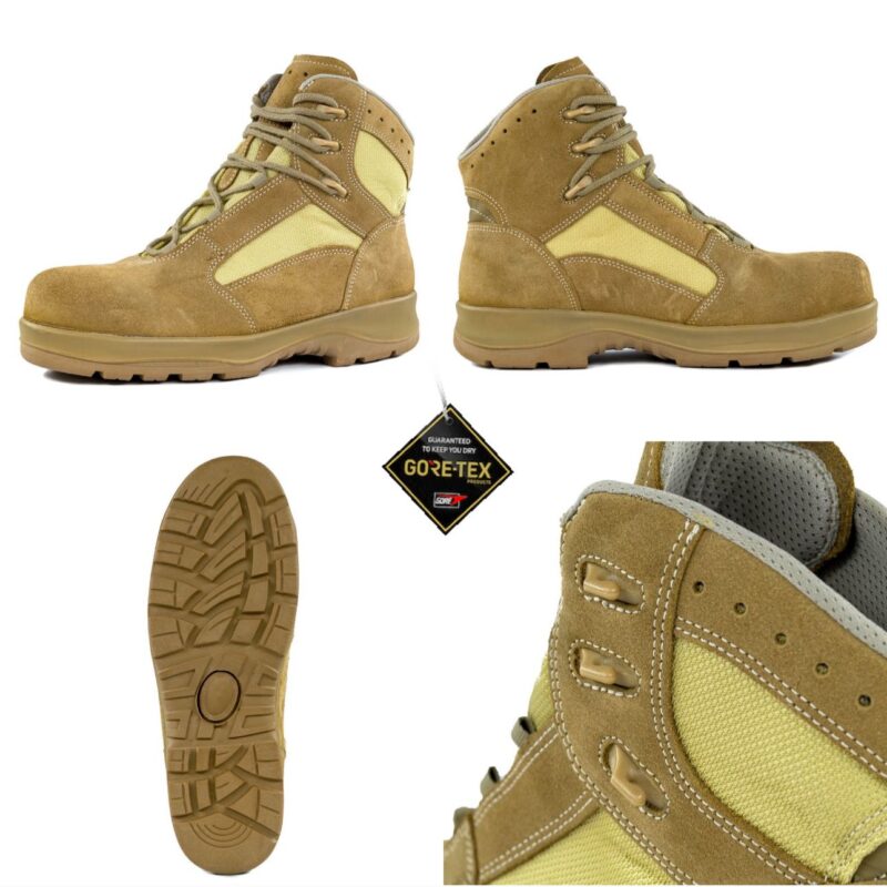 Super grade German Army SF Desert Gore-tex Lined Ankle Boots