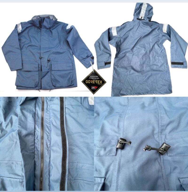 1619 BRITISH ARMY ISSUE RAF GORE-TEX WATERPROOF JACKET WITH HOOD (New Condition, may have name on label). £79.00