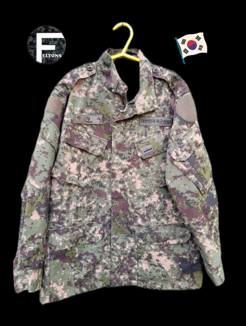 Authentic ROK Korean Army Granite B Waterproof Field Jacket