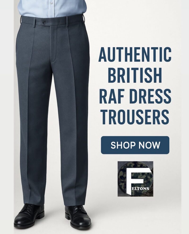 British RAF Dress Trousers – Authentic Military Uniform