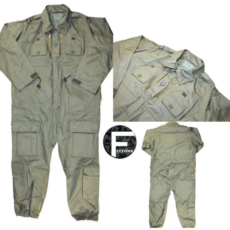 AFV Coverall, Olive Green British Army Issue Armoured Fighting Vehicle Coveralls