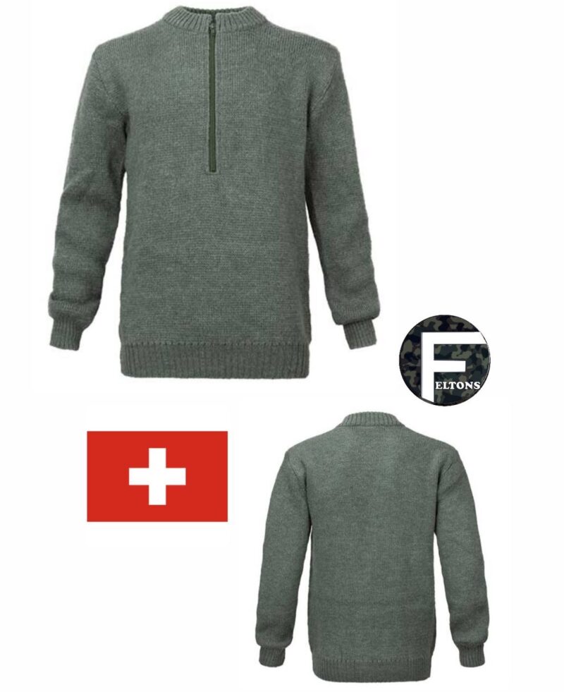 Original Swiss Army Pullover - Grey