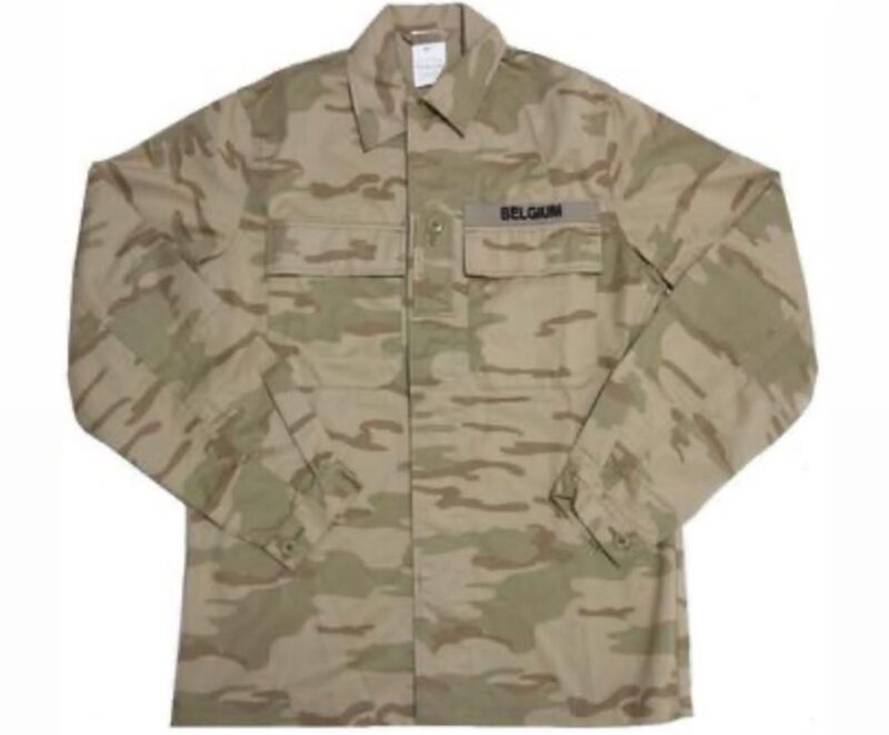 Belgian Desert Jigsaw Combat Shirts