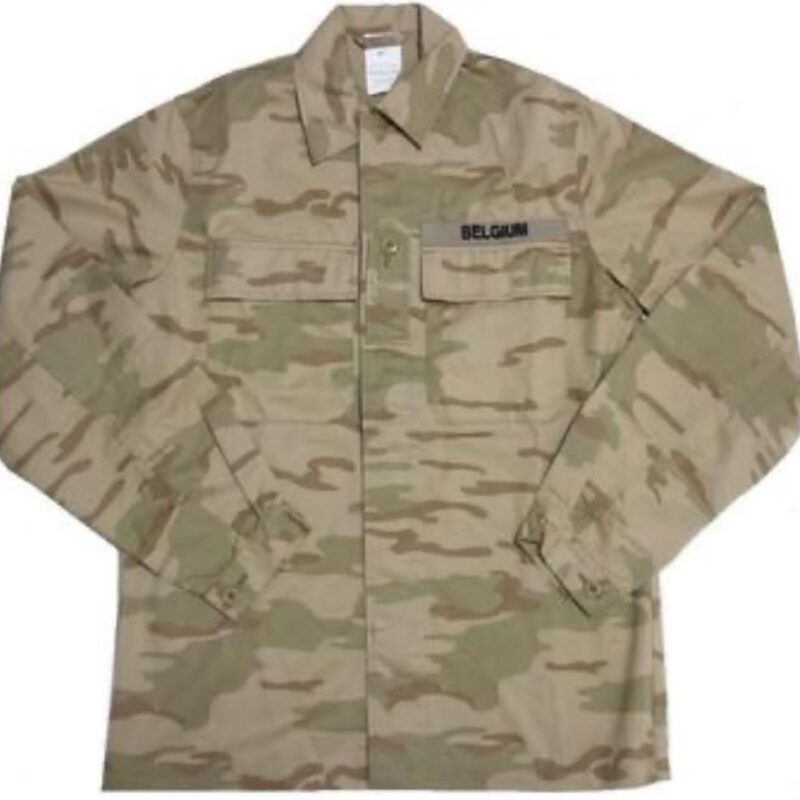 Belgian Desert Jigsaw Combat Shirts