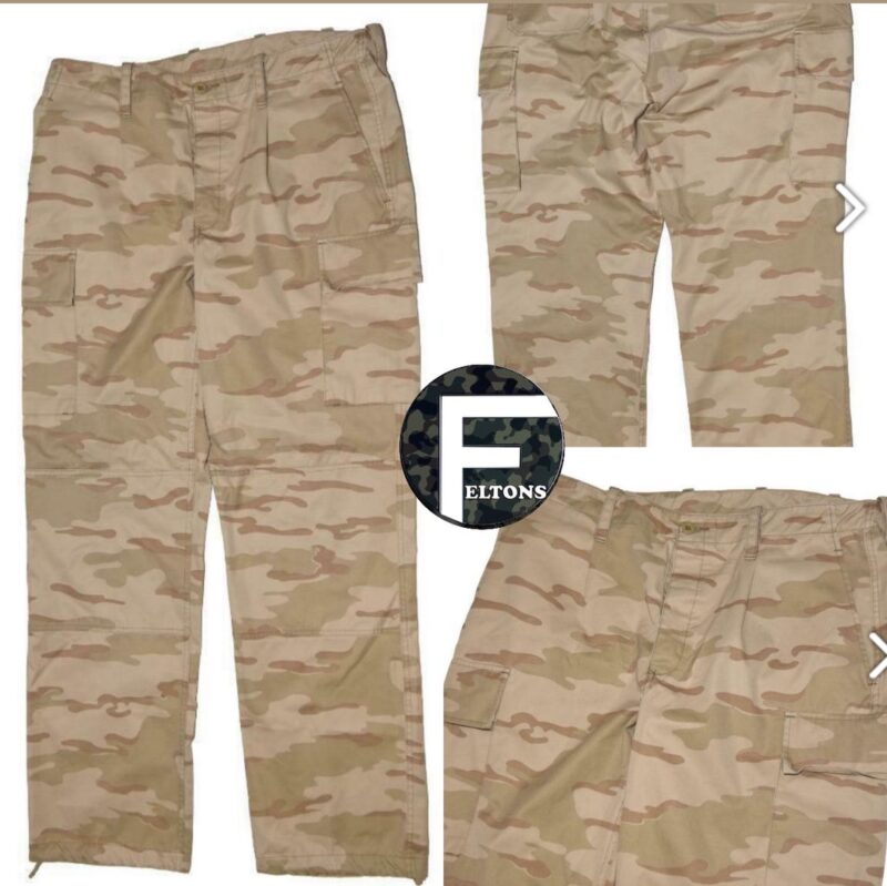 Belgian Desert Jigsaw Combat trousers