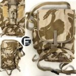 British Military Issue Desert DPM Camo GSR Respirator Storage Field Pack/ Bag