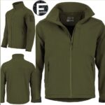 Waterproof Softshell Jacket Olive Green XL & 2XL Only
