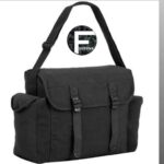 Black shoulder bag
