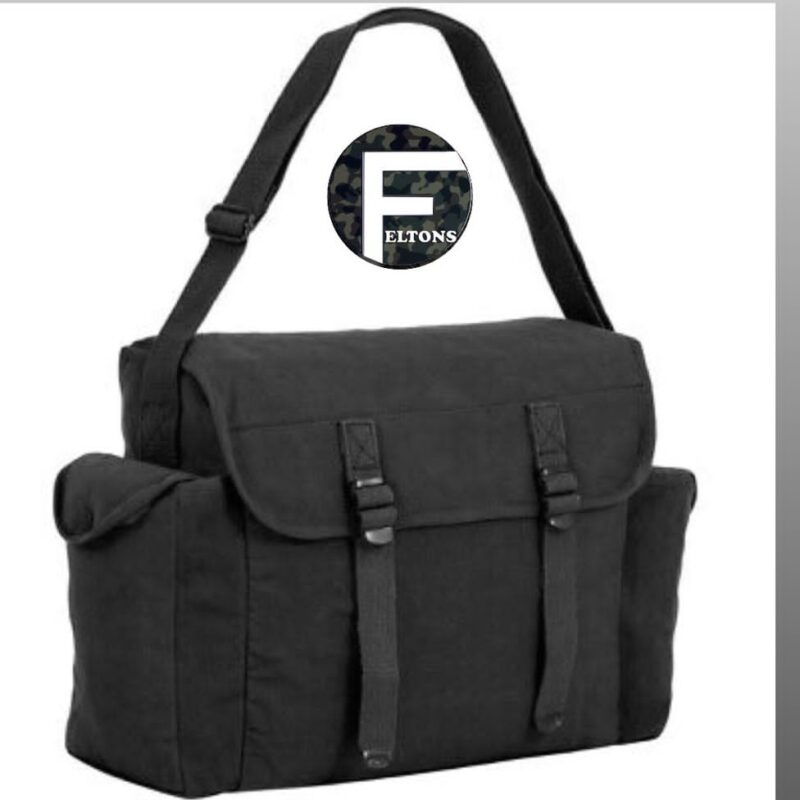 Black shoulder bag