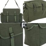 Green shoulder bag