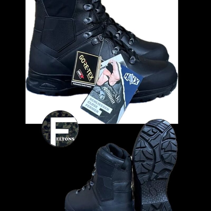 GENUINE Dutch HAIX MONDO BOOTS GORETEX LEATHER BLACK