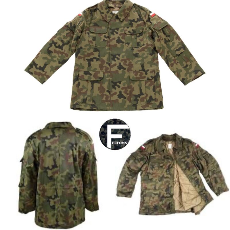 Authentic Polish Army Parka – Woodland Camo