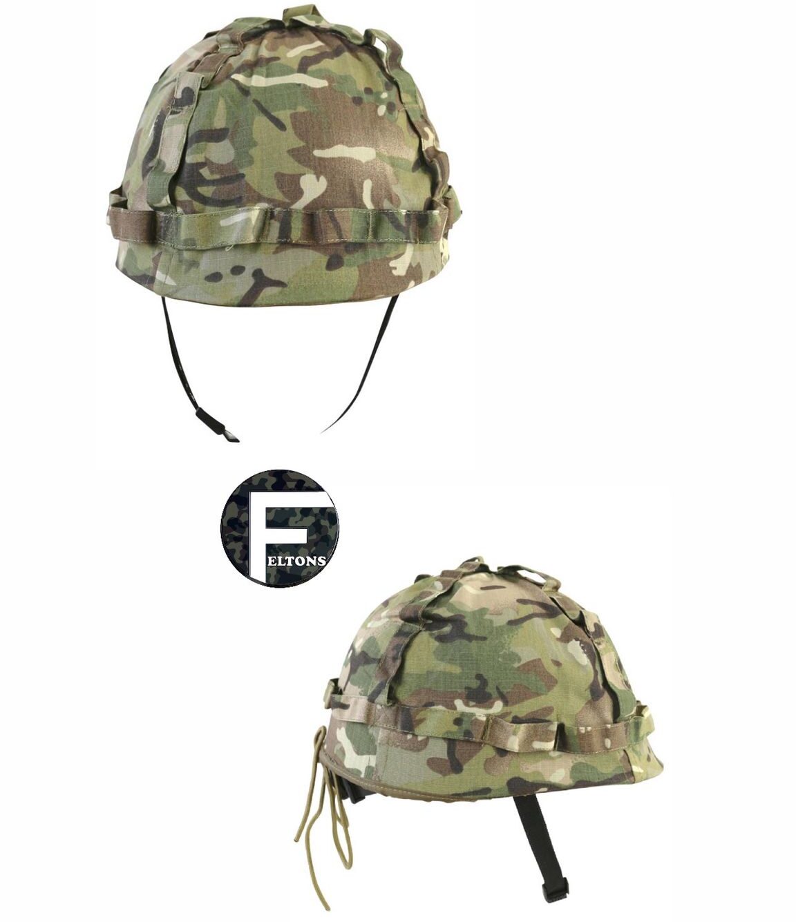 M1 PLASTIC HELMET WITH COVER