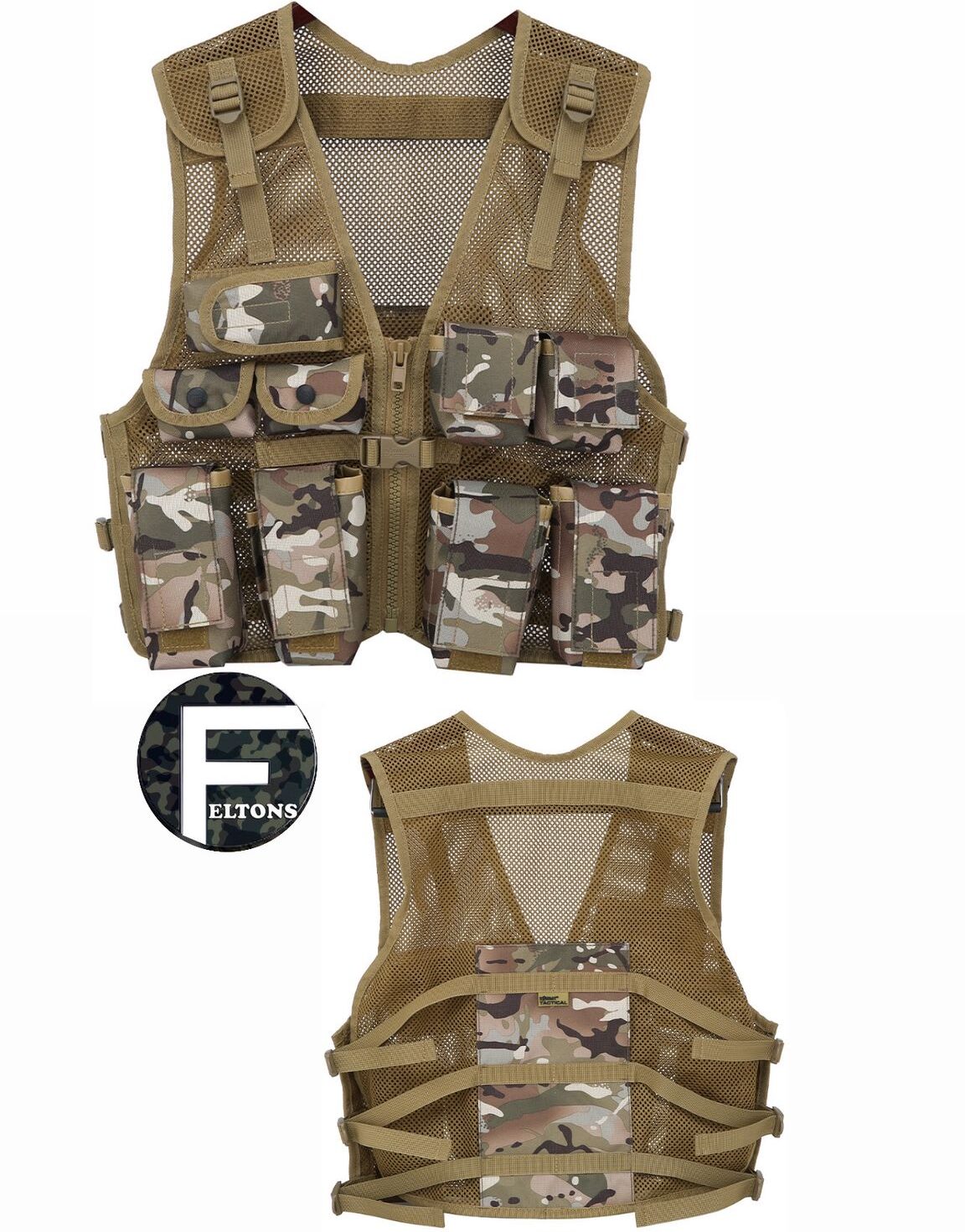 Heavy Duty Kids Assault Vest