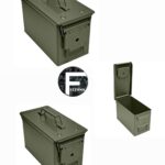 British Army 50 Cal Metal Ammo Box - New