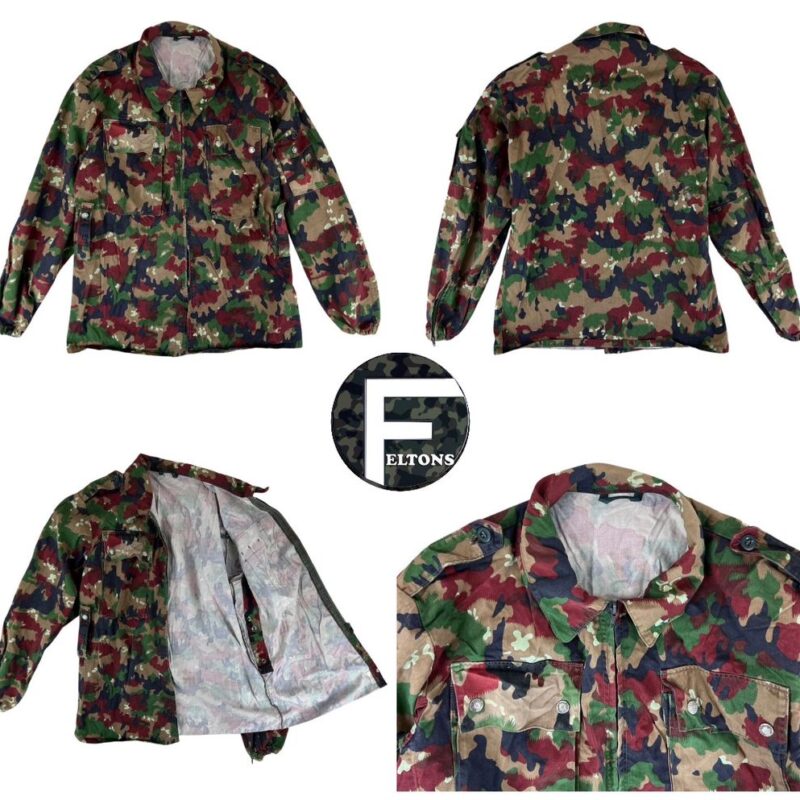 Swiss Alpenflage Combat Shirt – Authentic Military Surplus