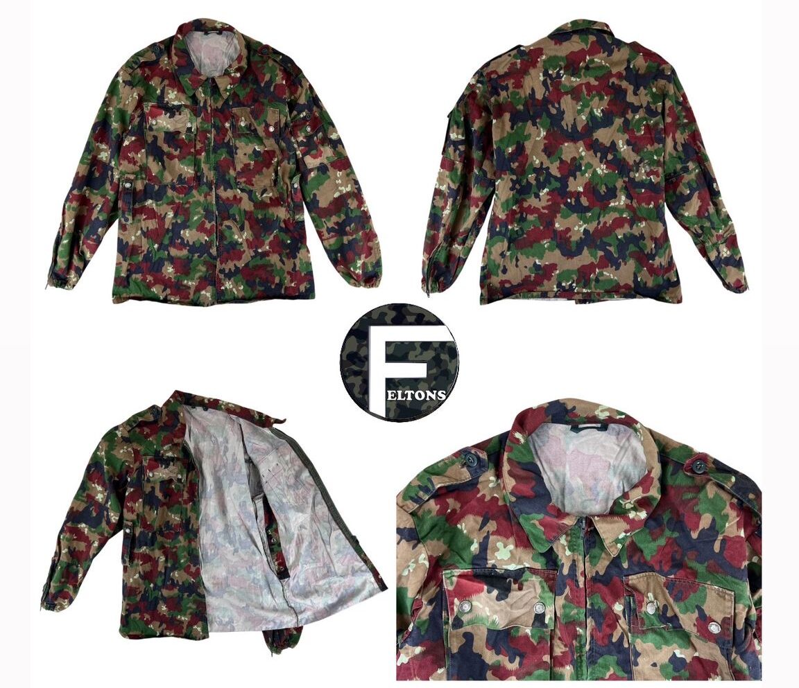 Swiss Alpenflage Combat Shirt – Authentic Military Surplus