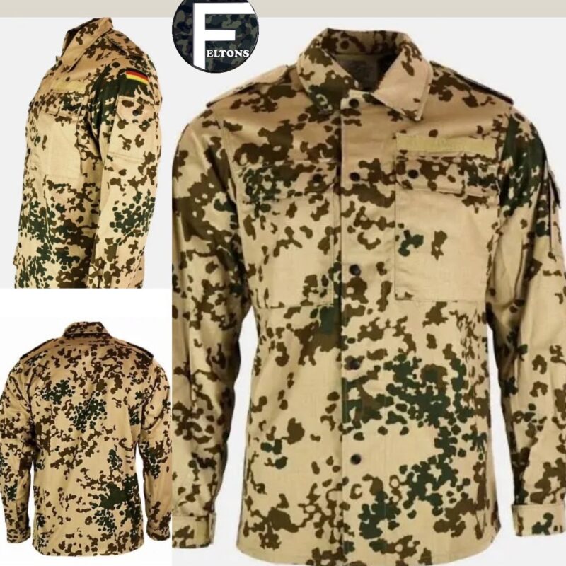 Genuine German Army Desert Tropentarn Combat Shirts – Authentic Bundeswehr Surplus