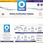 Oasis 8.5mg Tablets - Pack of 50 1 Oasis 8.5mg Tablet Purifies 1 Litre of Water