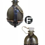 Czech Military Aluminium Olive Flask - Grade 1