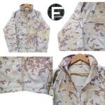 NEW Rare Italian Army Issue Vegetato Desert Camo Soft Shell Jackets