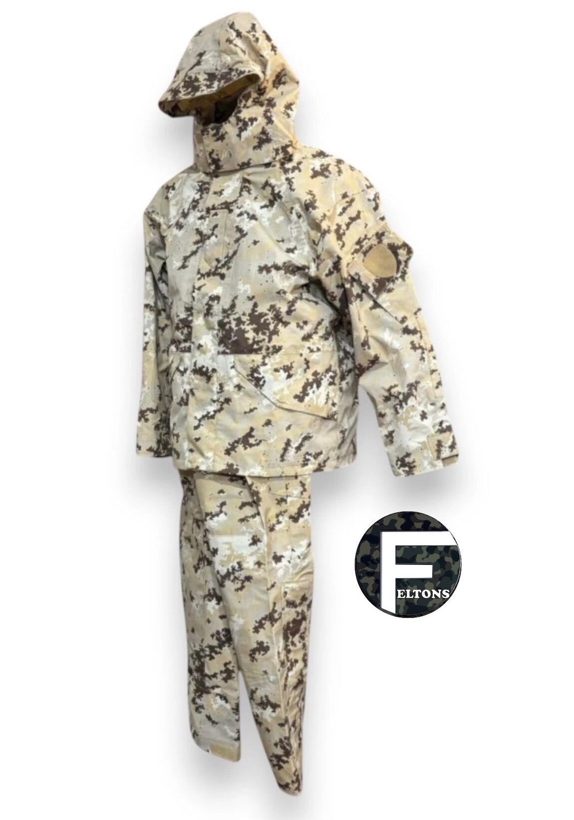 Brand new Original Italian Army Desert Vegetata Gore-Tex Set (L6 Hard Shell)