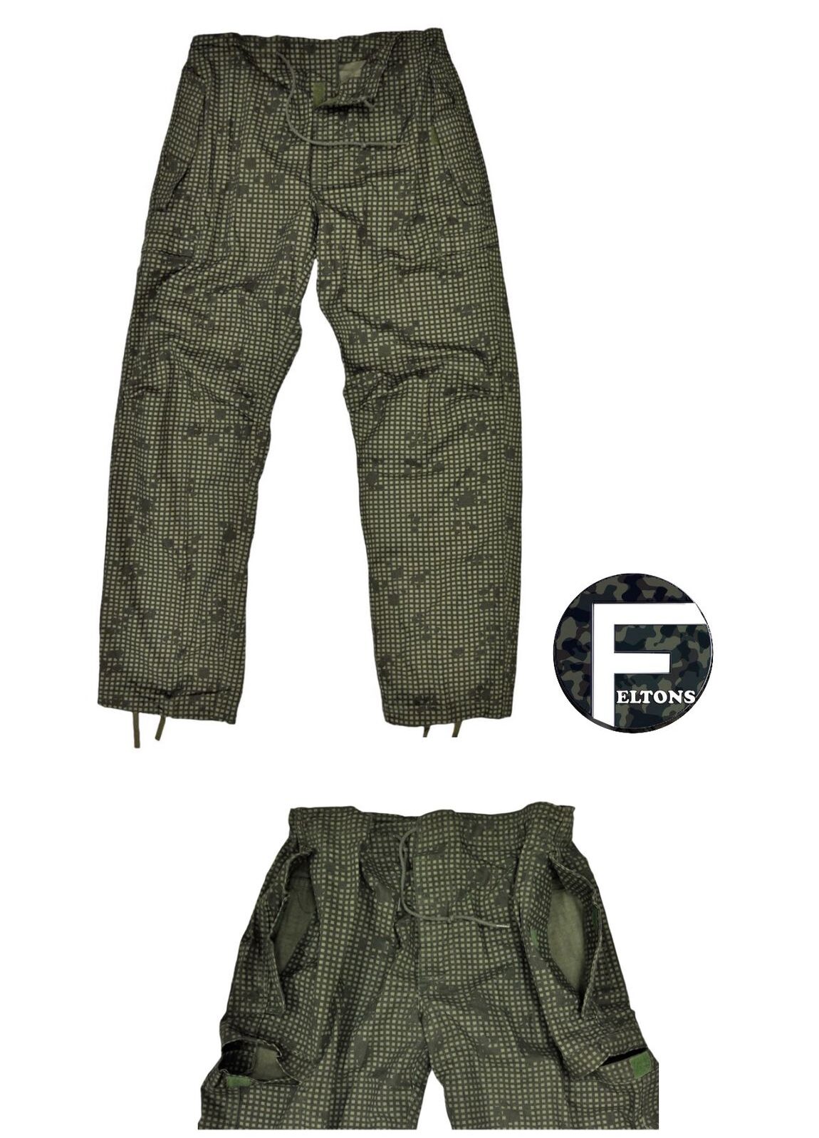 New 1980sGenuine US Night Camouflage Green Desert Trousers