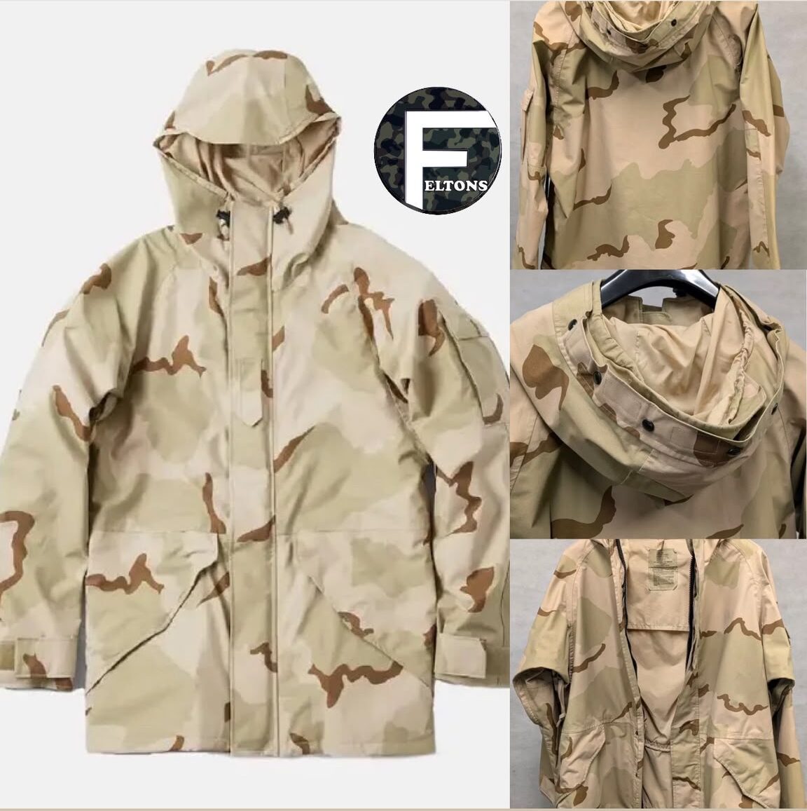 Us tri colour goretex jacket