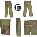 New WATERPROOF TROUSERS ORIGINAL GERMAN ARMY GORETEX FLEECE LINED FISHING PANTS