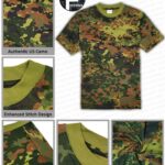 Brand New Unisex German flektarn Army T-Shirts